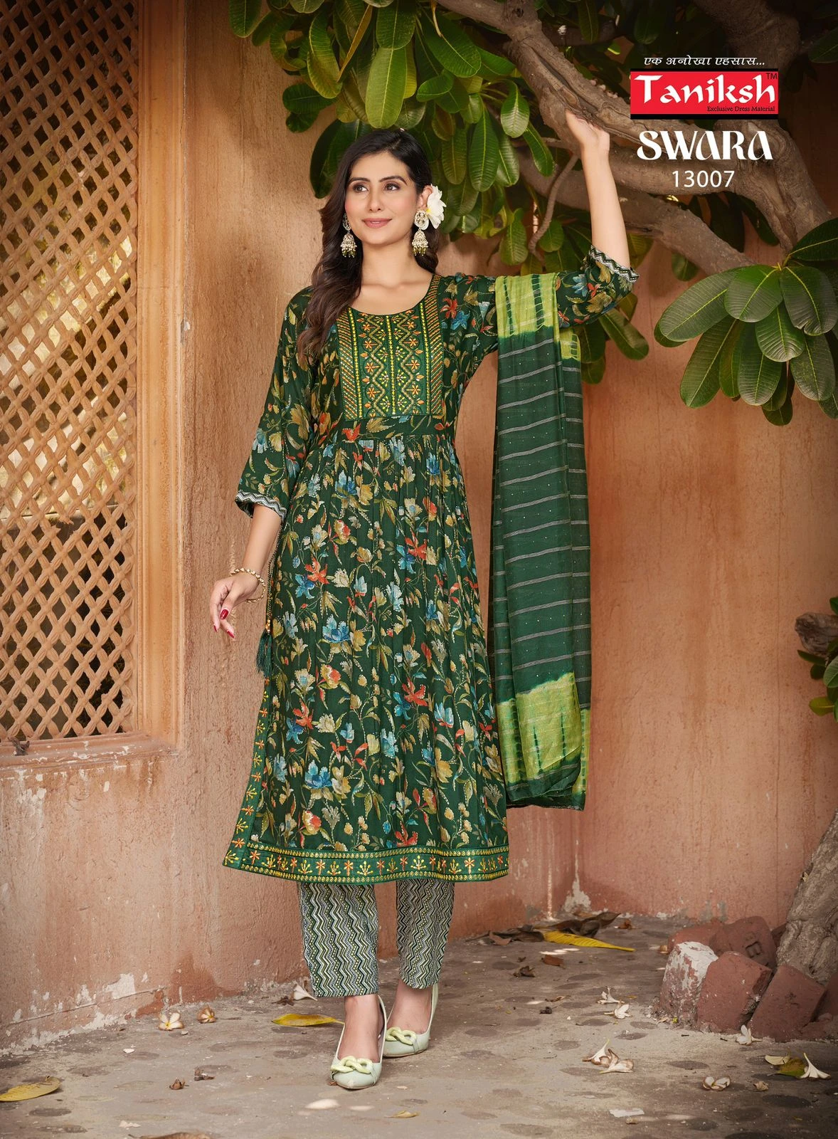 Taniksh Swara Vol 13 Capsule Rayon Print Wholesale Readymade Salwar Suit Catalog — Wholesale Readymade Suit, MPA wholesale from Surat - Gallery Image 3